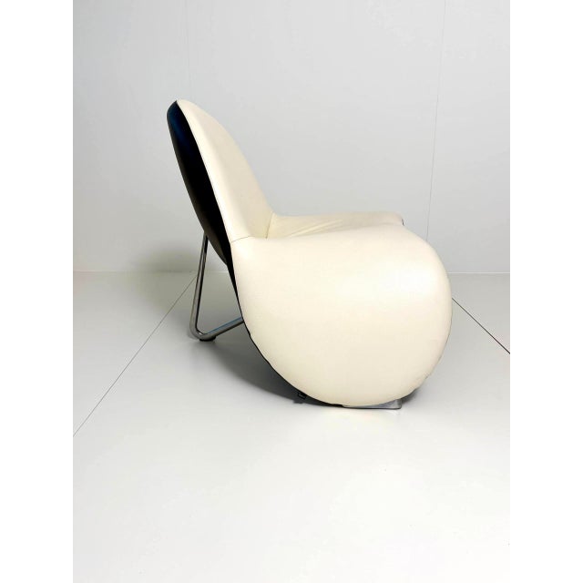 Vintage Sella Chair by Patrick Belli for Leolux, 2010s For Sale - Image 9 of 17