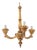 Mid 20th Century French Gilt & Carved Column Chandelier For Sale