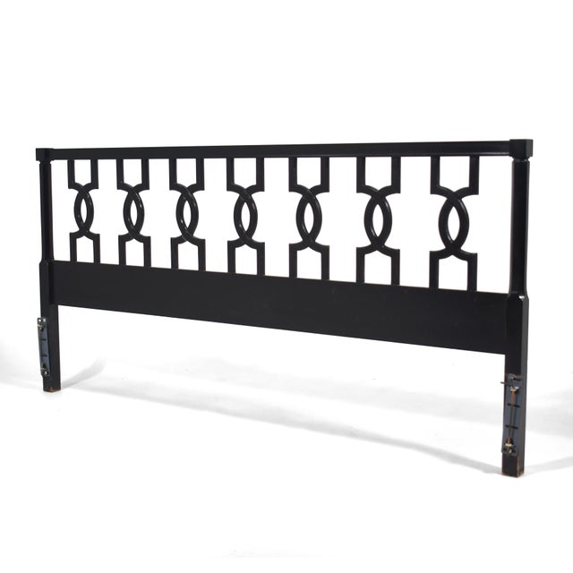 Mid 20th Century Hollywood Regency King Size Headboard For Sale - Image 9 of 11