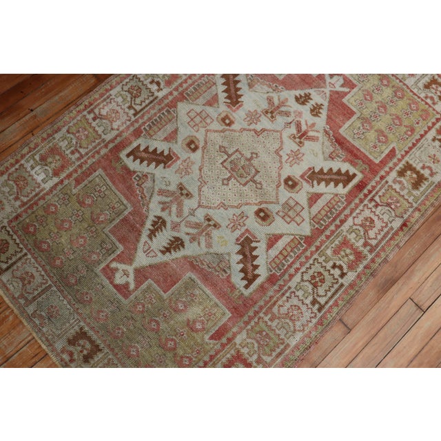 Muted Vintage Zabihi Collection Turkish Oushak Rugs - A Pair For Sale - Image 12 of 12