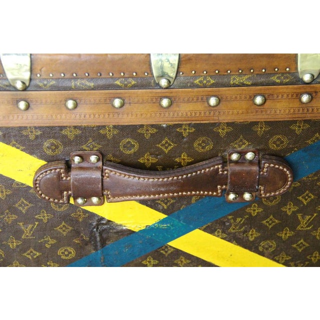 Metal Cabin Trunk from Louis Vuitton, 1920s For Sale - Image 7 of 18