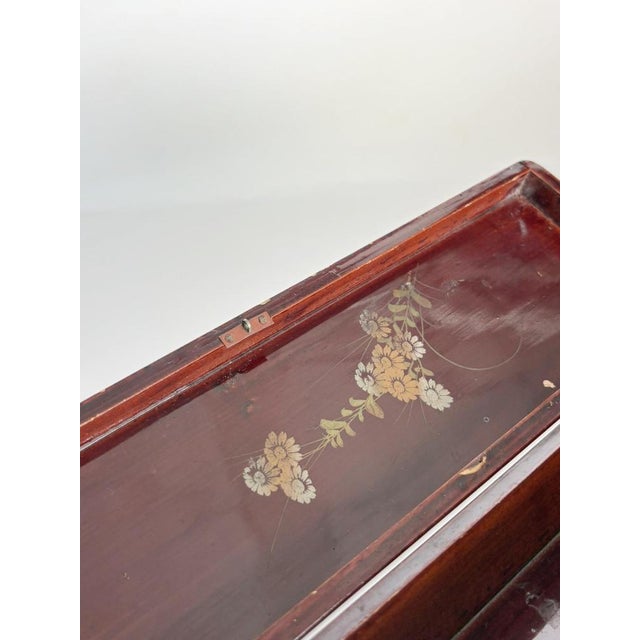 19th Century Japanese Lacquered Box with Bird Decoration, Japan For Sale - Image 11 of 18