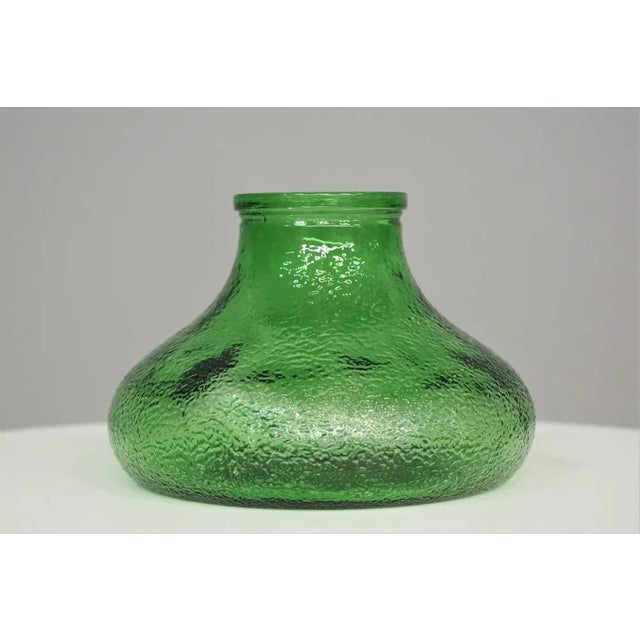 1950s Wide-Mouth Glass Decanter, 1950s For Sale - Image 5 of 5