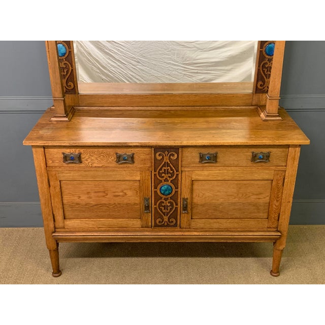1900 - 1909 Arts & Crafts Oak Sideboard, 1900s For Sale - Image 5 of 18