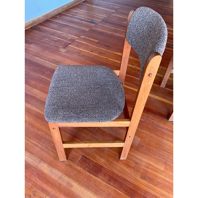Brown 1970’s Benny Linden Teak Dining Chair, 2 Pieces For Sale - Image 8 of 12