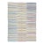 Vintage Panelled Kilim Wool Rug With Pastel Stripes by Rug & Kilim, 1950-1959 For Sale
