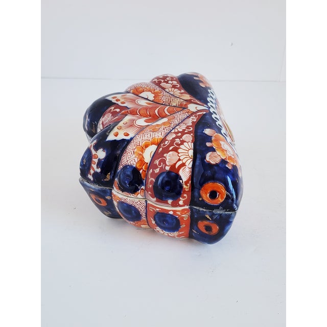 Antique Japanese Imari Porcelain Butterfly Box For Sale In New York - Image 6 of 12