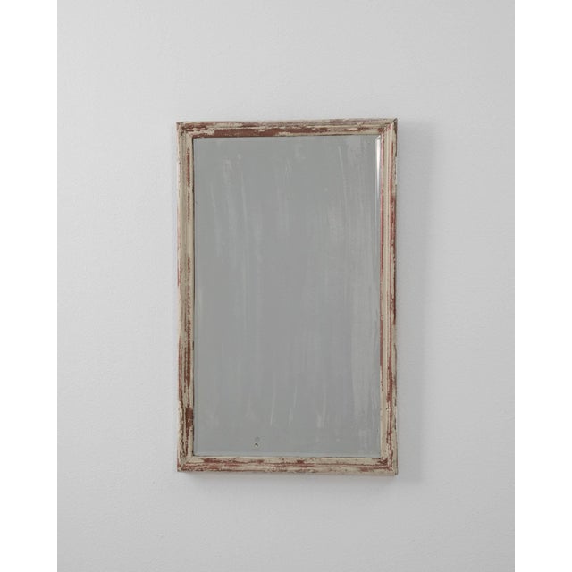 19th Century France Silver Wood Mirror For Sale - Image 4 of 10
