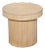 Lifestyle by JY Taylor Side Table in Natural For Sale