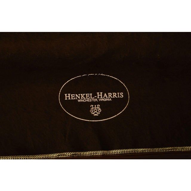 Henkel Harris Chippendale Style Mahogany China Cabinet Breakfront For Sale - Image 15 of 18