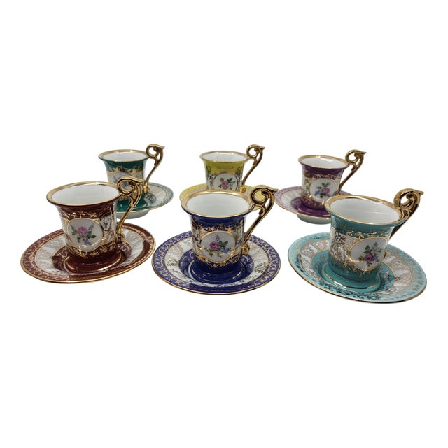 Coffee Set from Kahla, Set of 12 For Sale
