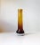 1960s Mid-Century Yellow Smoked Glass Vase by Bo Bergstrom for Aseda Glasbruk, 1960s For Sale - Image 5 of 5