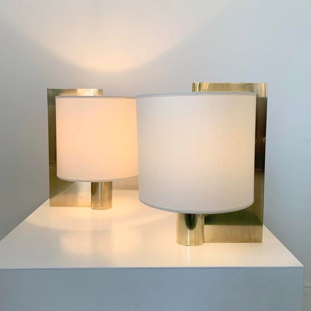 Brass Table Lamps by Giuliana Gramigna, 1970, Set of 2 For Sale - Image 16 of 16