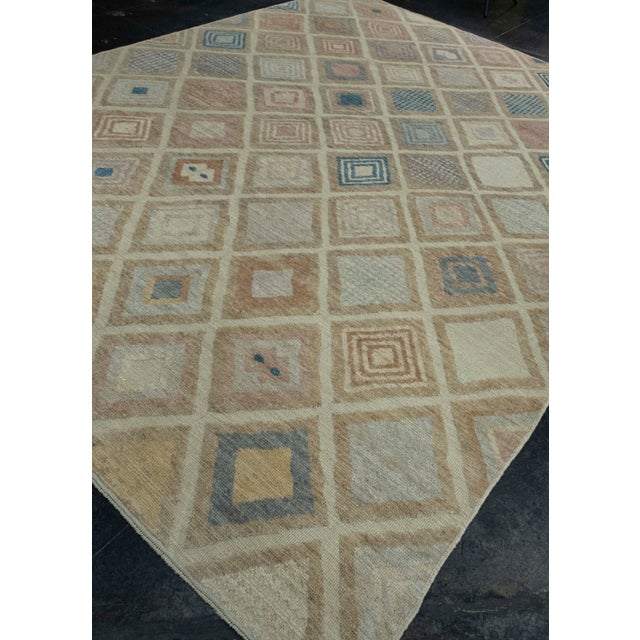 Turkish Turkish Kilim Oriental Handmade Flatweave 9'6" x 12'4" #18662 For Sale - Image 3 of 8