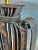 Polished Metal Shade & Wrought IronTable Lamp, France, 1940s For Sale - Image 15 of 18