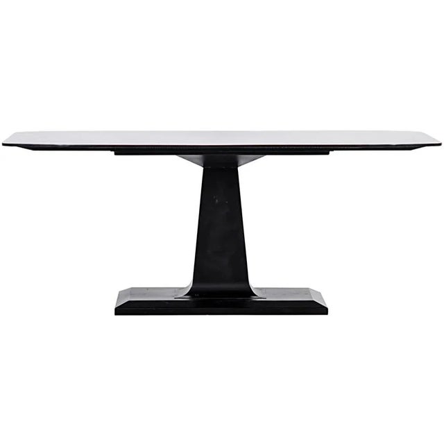 Contemporary NOIR Amboss Dining Table, Black Metal For Sale - Image 3 of 3