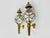 Vintage Carriage Lantern Wall Sconces in Brass and Glass, 1960s, Set of 2 For Sale - Image 11 of 11