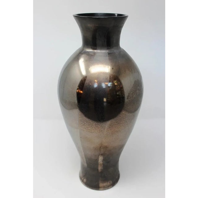 Contemporary Venini - Lucenti Silver Vase by Venini For Sale - Image 3 of 6