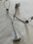 These are 2 vintage shiny chrome vintage wall fixtures