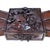 Irish Style Sideboard Carved Mahogany North Wind Face Console Table For Sale - Image 14 of 17