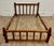 Arts & Crafts Vintage Full Size Mission Arts and Crafts Rustic Style Slat Bed For Sale - Image 3 of 12