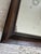 Brown Vintage Mid-Century Chinoiserie Hand-Carved Wood Accent Trumeau Mirror For Sale - Image 8 of 12