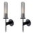 Jonathan Browning Alouette Black Bronze Sconces, Pair For Sale