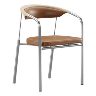 Chairman Chair in Oak with Upholstery in Cognac by Henrik Tengler for One Collection For Sale