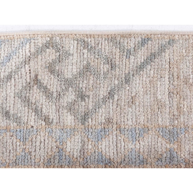 Modern Samarkand Fragment Runner in the Style of Savonnerie by Doris Leslie Blau For Sale - Image 4 of 11