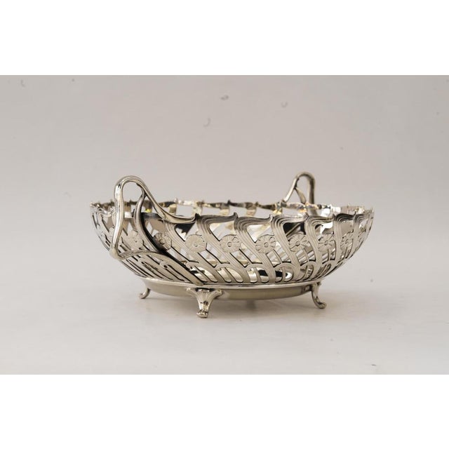 Art Deco Fruit Bowl Vienna Around 1920s For Sale - Image 6 of 9