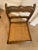 Early 20th Century Caned Seating Occasional Chair For Sale - Image 4 of 5