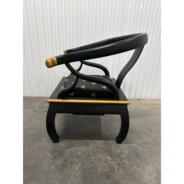 Modern Chinoiserie Style Butterfly Ming Chair For Sale - Image 10 of 11