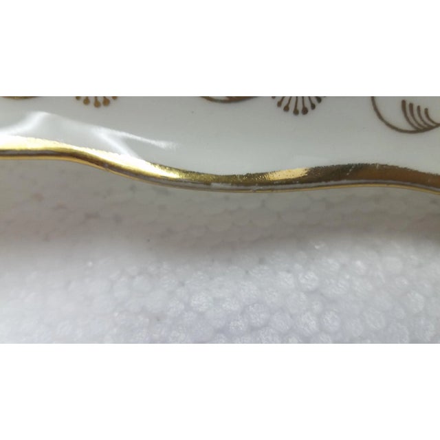 1960s 1960s French Hand-Painted Porcelain Fish Platter For Sale - Image 5 of 10