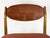 Brown Teak and Fabric Dining Chairs by Leonardo Fiori for Isa Bergamo, 1960s, Set of 5 For Sale - Image 8 of 18