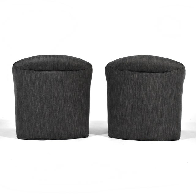 Textile Pair of Elephant Chairs by Weiman For Sale - Image 7 of 10