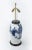 Chinese 19th Century Chinese Blue and White Porcelain Vase Table Lamp For Sale - Image 3 of 8