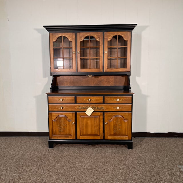 20th Century Hitchcock Early American Display Hutch Chairish