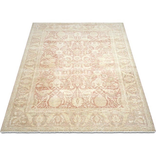 1960s 1960s Turkish Oushak Rug For Sale - Image 5 of 6