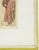 Cream Mid-Century Modern Scholar Hand-Colored Signed Etching by Quintana Limited Edition 24/100 For Sale - Image 8 of 11