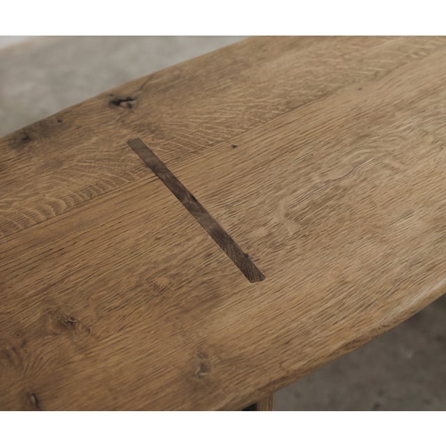 CLIFF Table in Wood from Marc Geneix, in New conditions. Designed from 2000 Signed by Maker,Stamped by Maker