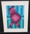 1989 Vintage Victor Vasarely the Golfer LTD Serigraph, Hand Signed Art in Turquois For Sale In Denver - Image 6 of 8