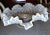 Large Fenton Opalescent Hobnail Ruffled Edged Bow Early 20th Century L For Sale - Image 9 of 12