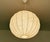Ivory Large Vintage Cocoon Pendant Light from Goldkant Leuchten, 1960s For Sale - Image 8 of 18