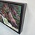 Cold Feet by Judd Mercer | Oil on Wood Panel man standing near a waterfall and rocky riverbank For Sale - Image 4 of 4