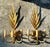Vintage Regency Gilt Leaf Sconce - A Pair For Sale - Image 11 of 18
