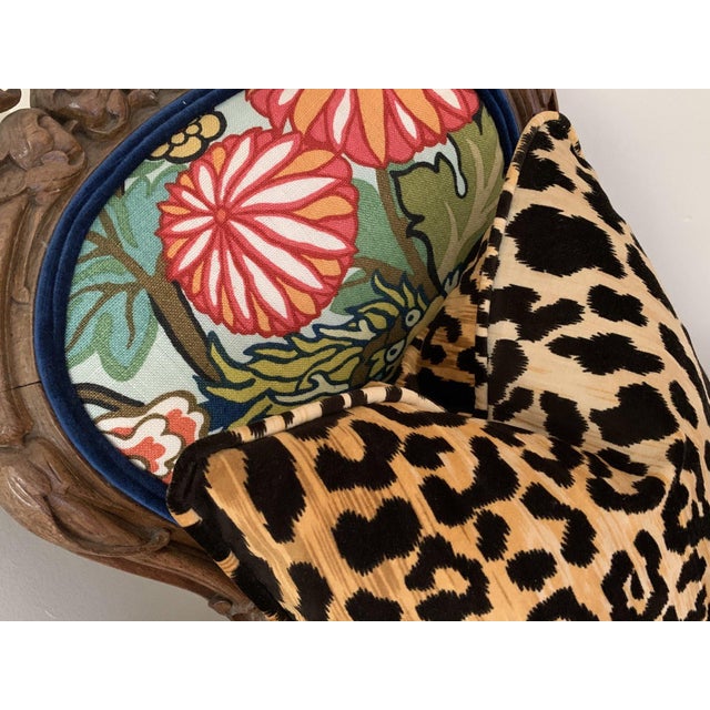 Self Piped Velvet Leopard Pillow Cover 20x20 Chairish