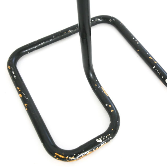 Black Postmodern Coat Rack in Black C. 1980's For Sale - Image 8 of 9