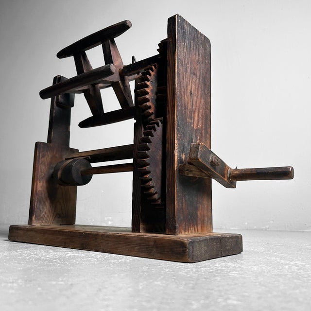Meiji Era Itomaki Spinning Wheel, Japan, 1890s For Sale - Image 4 of 16