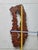 Brown Gateway of Time – One-of-a-Kind Vietnamese Burl Elm Wood Wall Clock For Sale - Image 8 of 14
