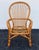 Vintage Franco Albini’s Style Rattan Lounge Chairs - Set of 4 For Sale - Image 9 of 9